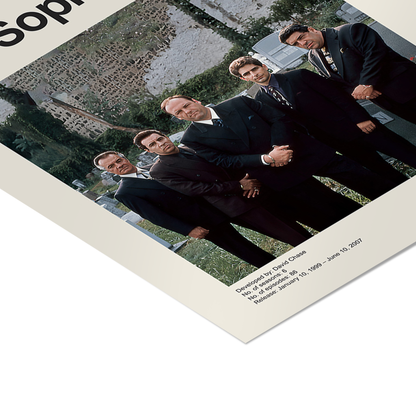 The Sopranos - Vintage Poster