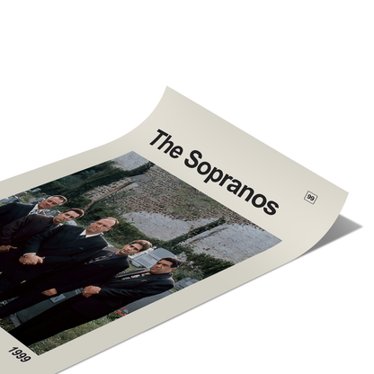 The Sopranos - Vintage Poster
