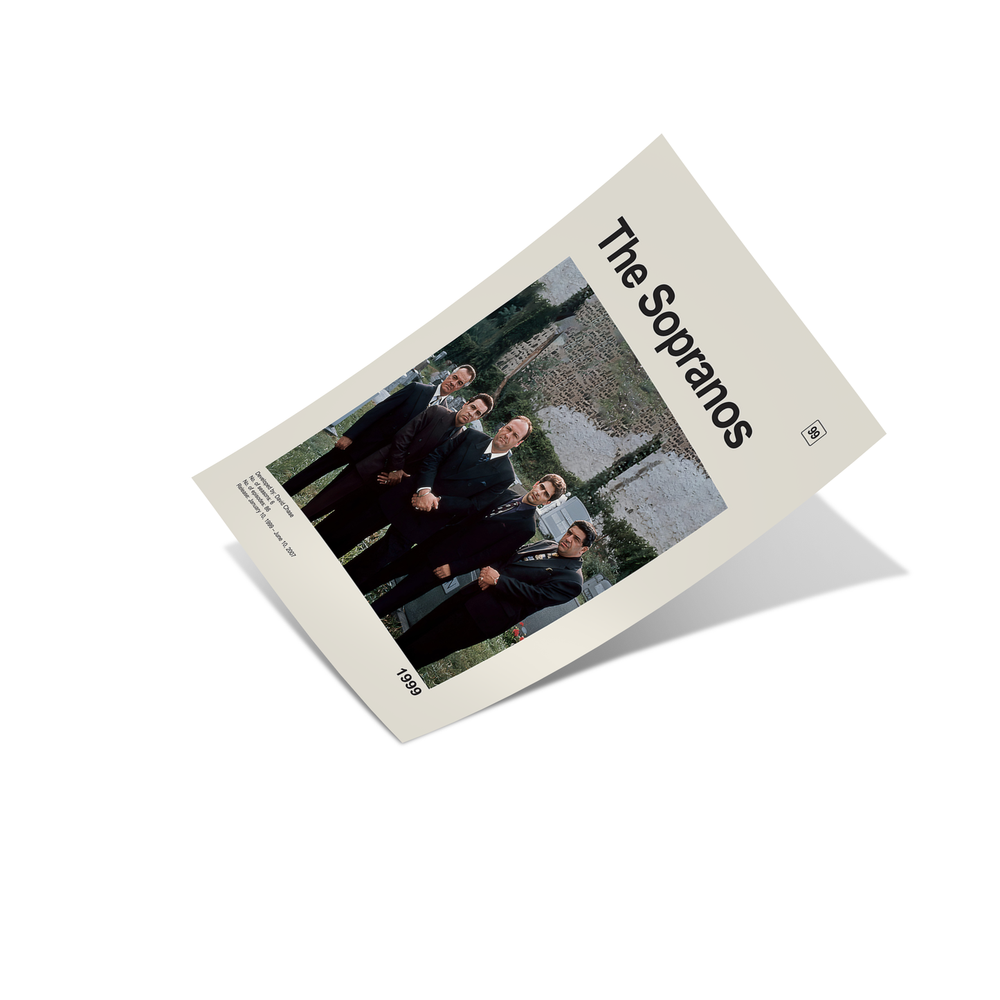 The Sopranos - Vintage Poster