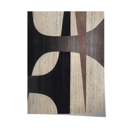 Abstract Shapes Poster