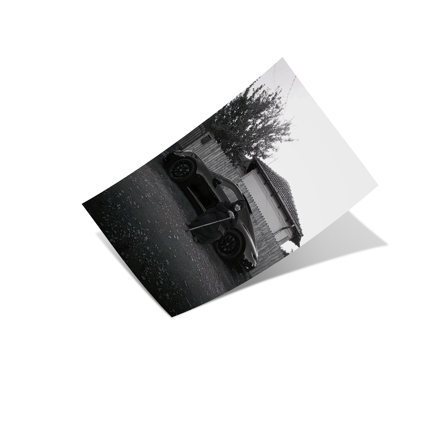 Babushka & Porsche Poster