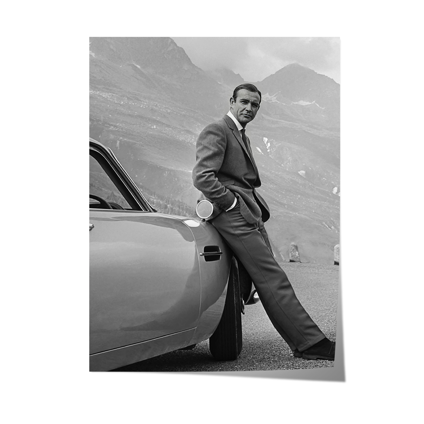 Classic Gentleman Automotive Poster