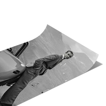 Classic Gentleman Automotive Poster