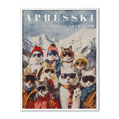 Après Ski – Social Cats Club Poster