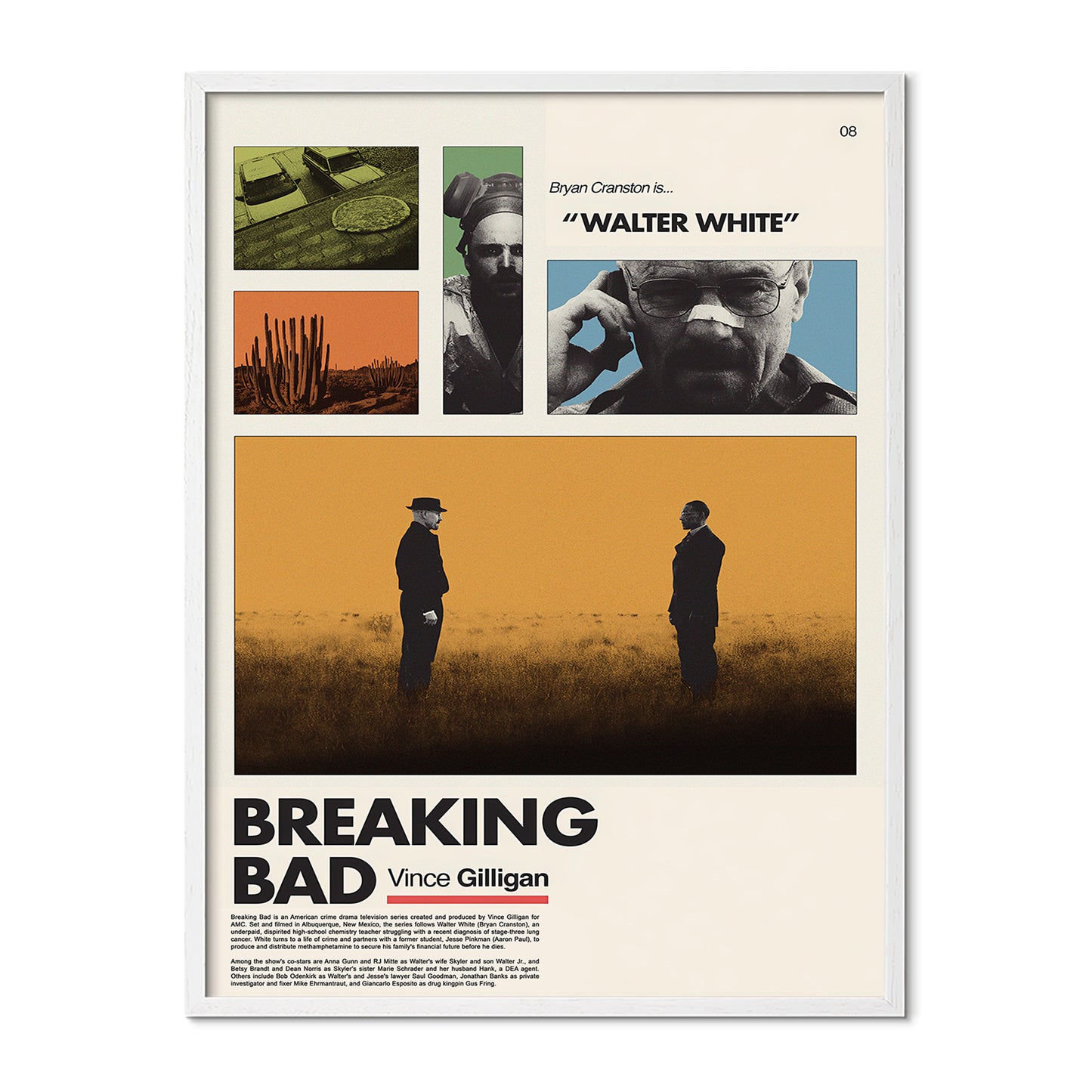 Breaking Bad Collage Poster