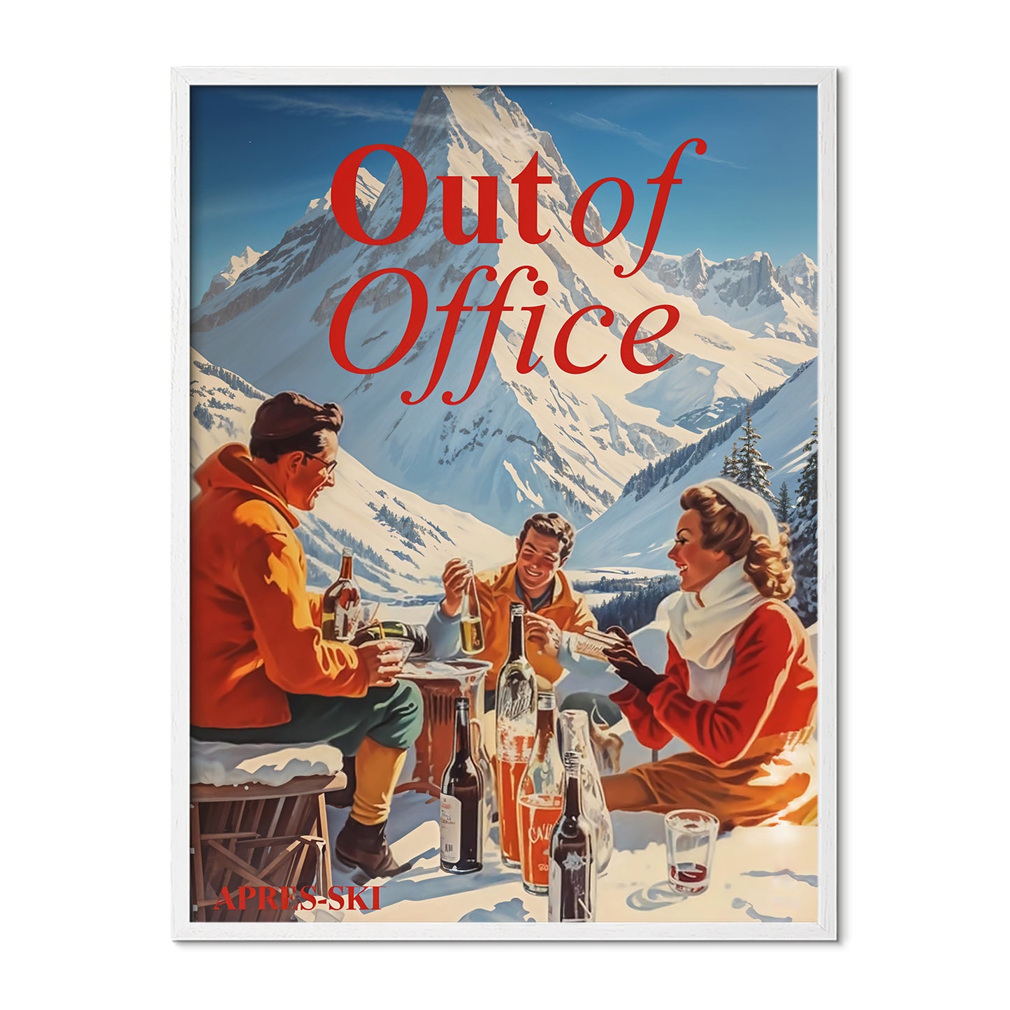 Vintage Après-Ski Poster