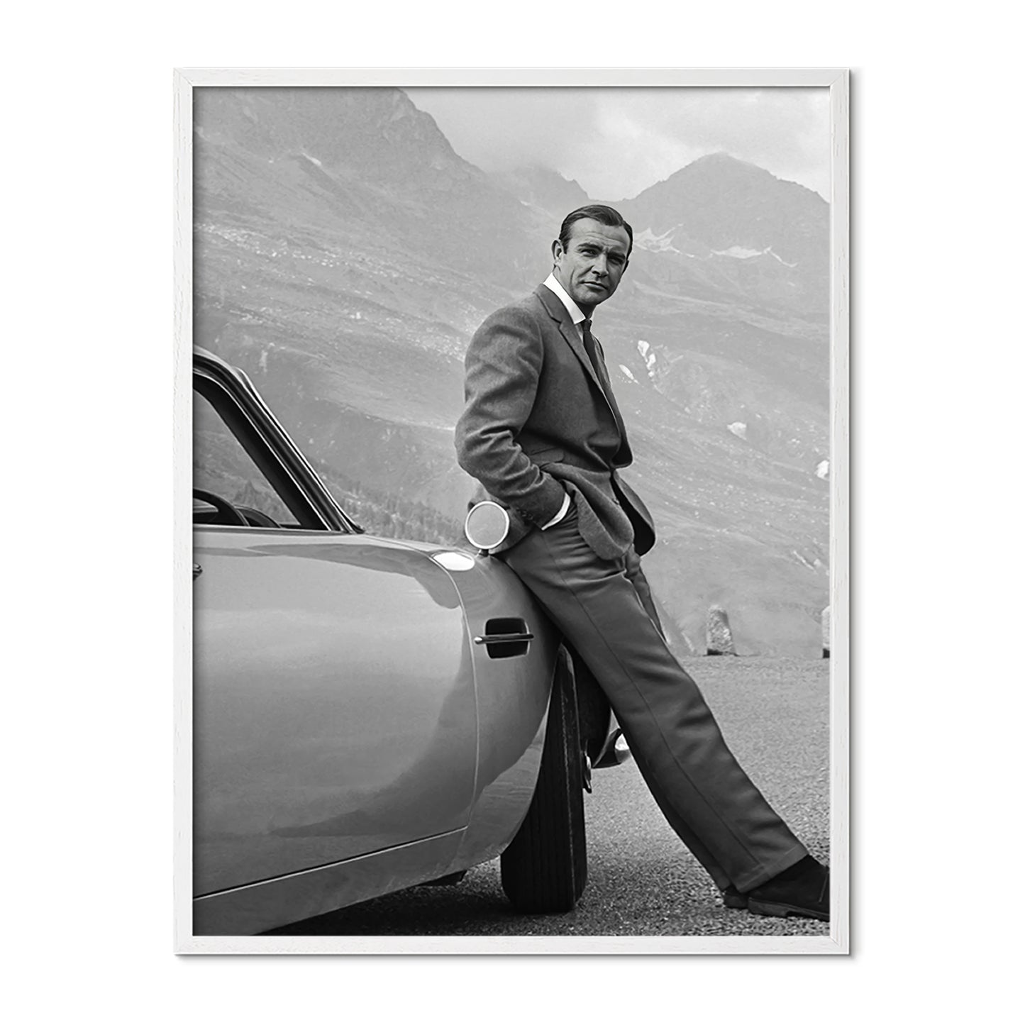 Classic Gentleman Automotive Poster