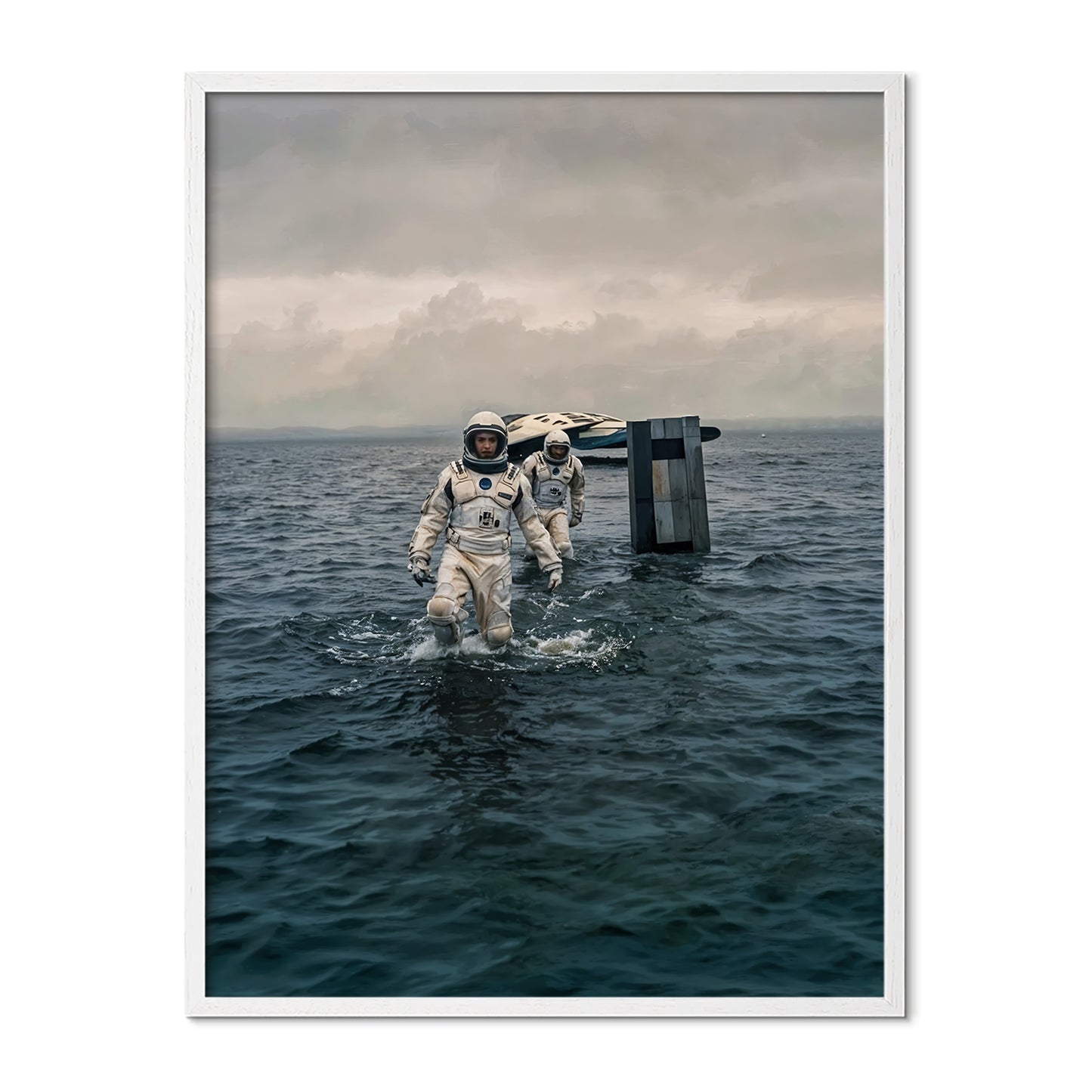 Astronauts at Sea – Cinematic Sci-Fi Wall Art