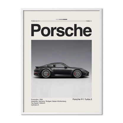 Porsche 911 Turbo S Poster