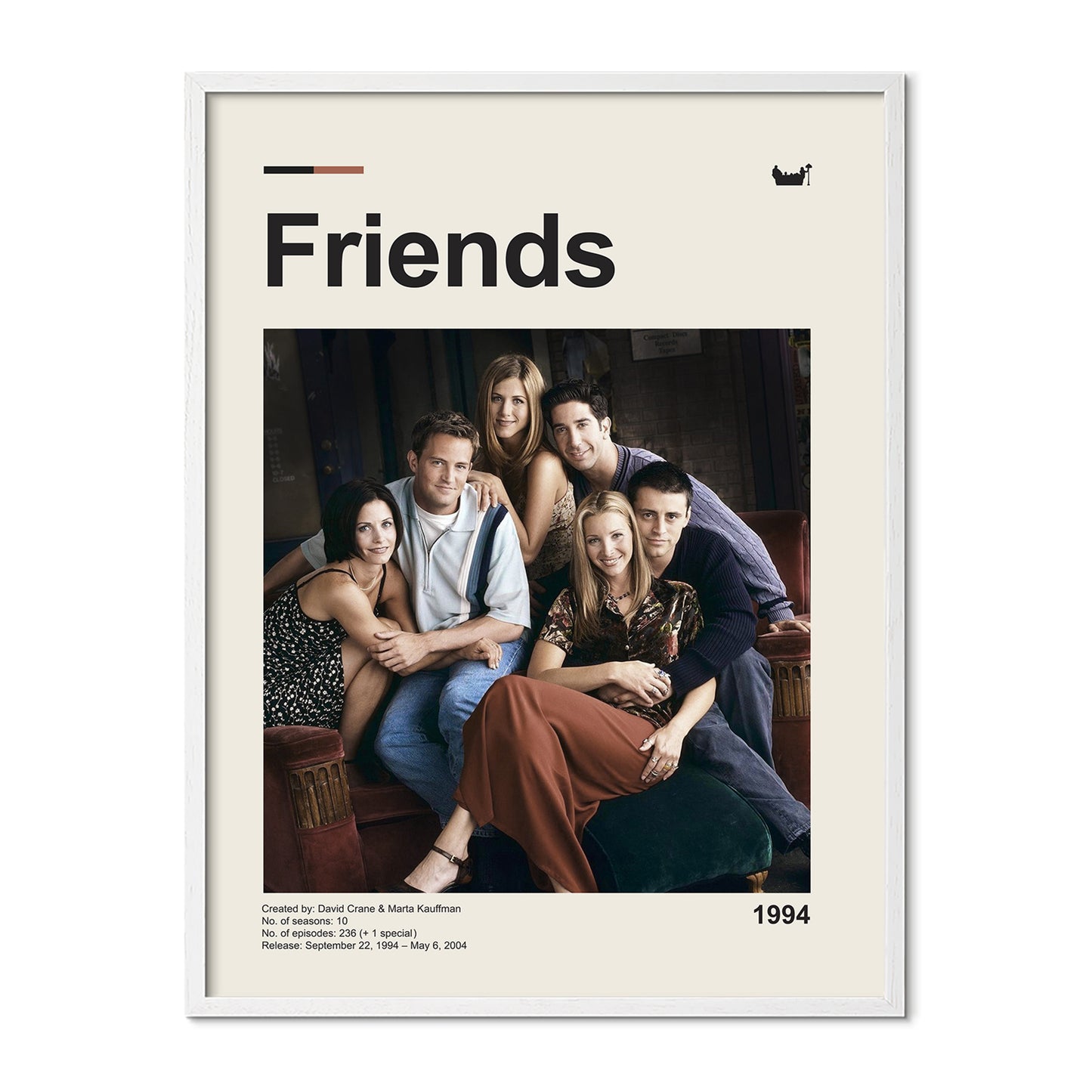 Friends Vintage Poster