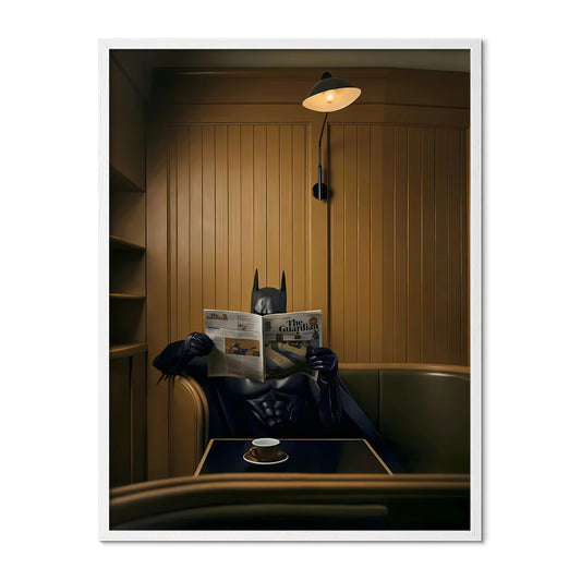 Dark Knight - Café Scene Poster
