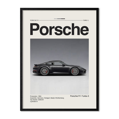 Porsche 911 Turbo S Poster