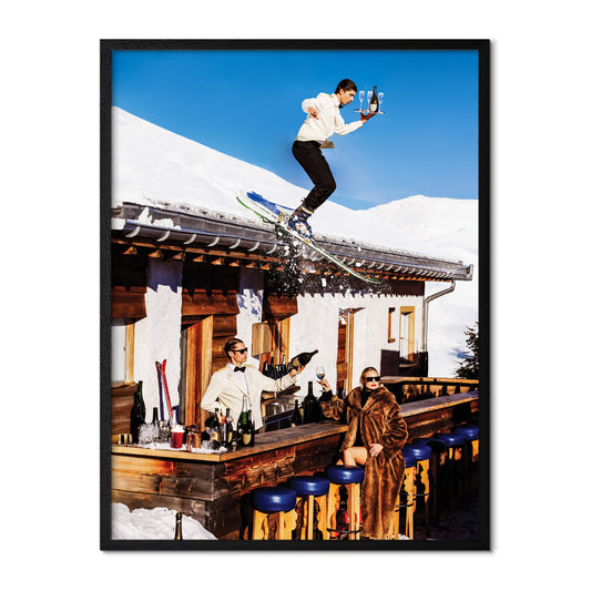 Après-Ski Elegance Poster