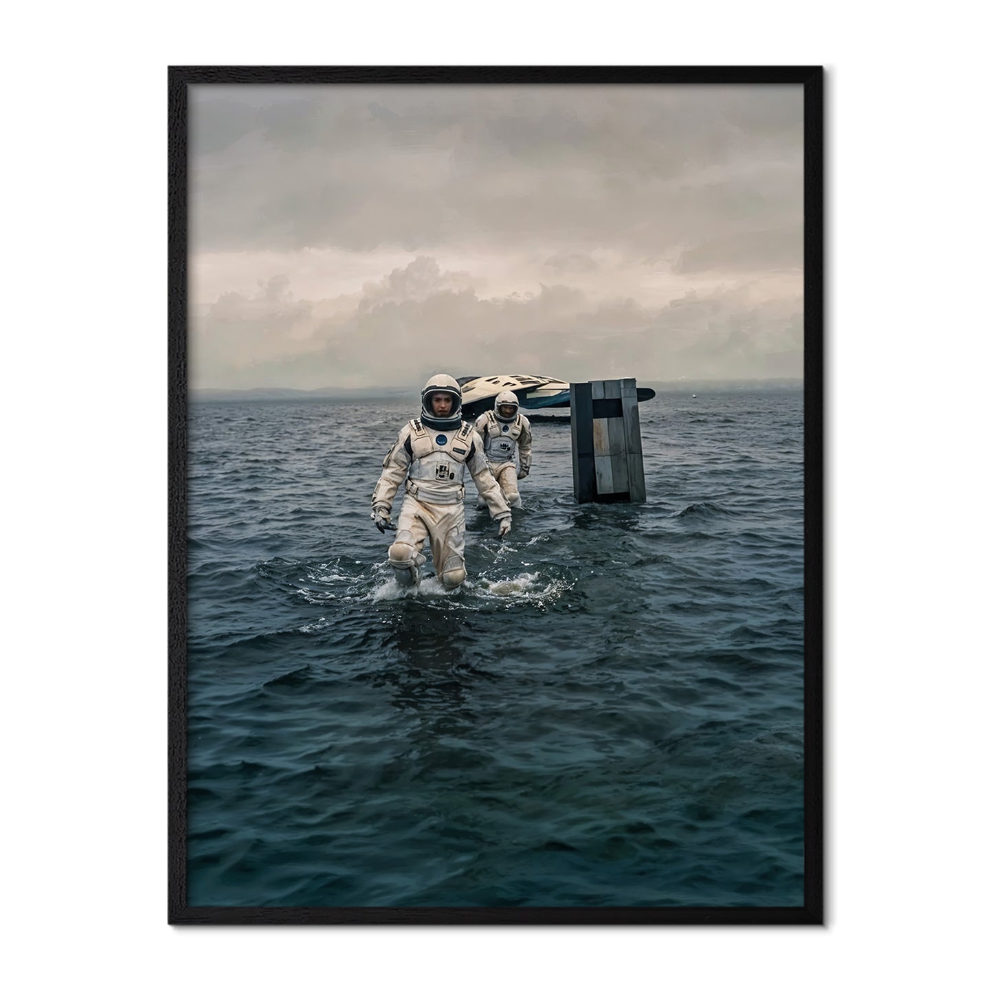 Astronauts at Sea – Cinematic Sci-Fi Wall Art
